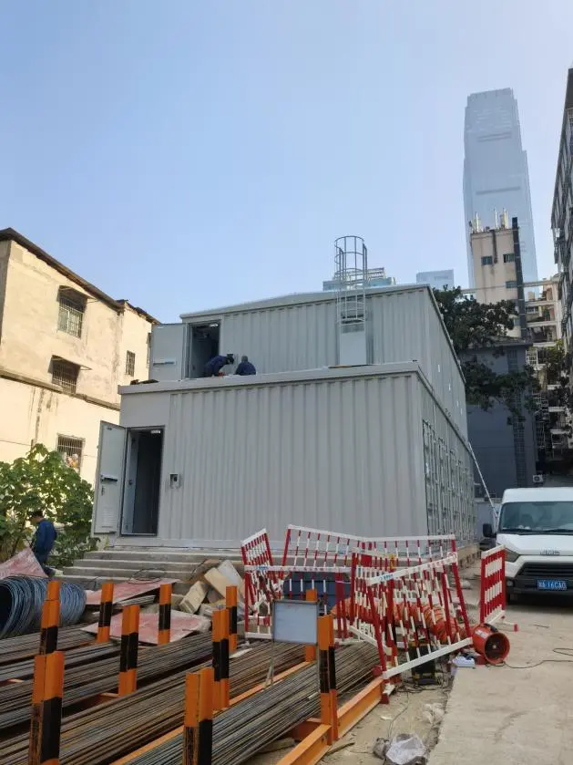 贾谊故居预制舱式开关柜项目图片2